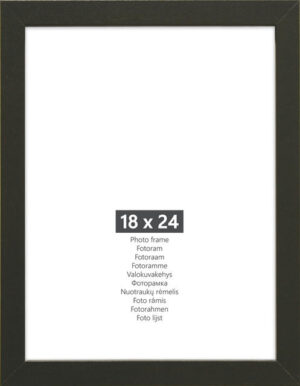 Nina Black MDF 18x24