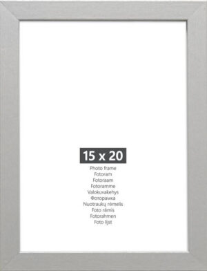 Nina Silver MDF 15x20