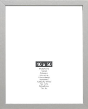 Nina Silver MDF 40x50