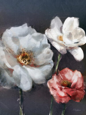 Canvas Red Rose 60x80