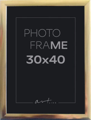 Alu Shiny Gold 30x40