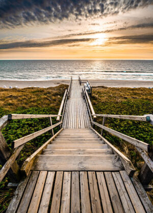 Glass Road to Sea 50x70