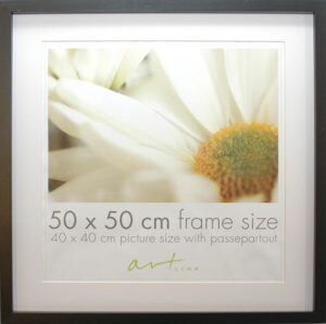 Amanda Box Black 50x50