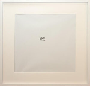Amanda White Box 70x70