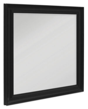 Mirror Alice black 40x40