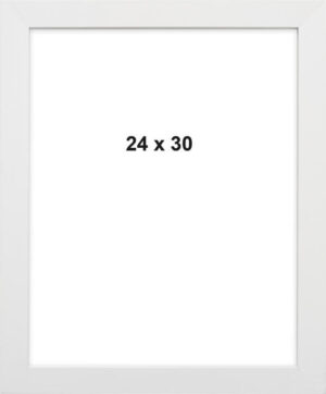 Trendline White 24x30