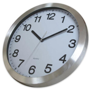 Aluminium WallClock 30x30